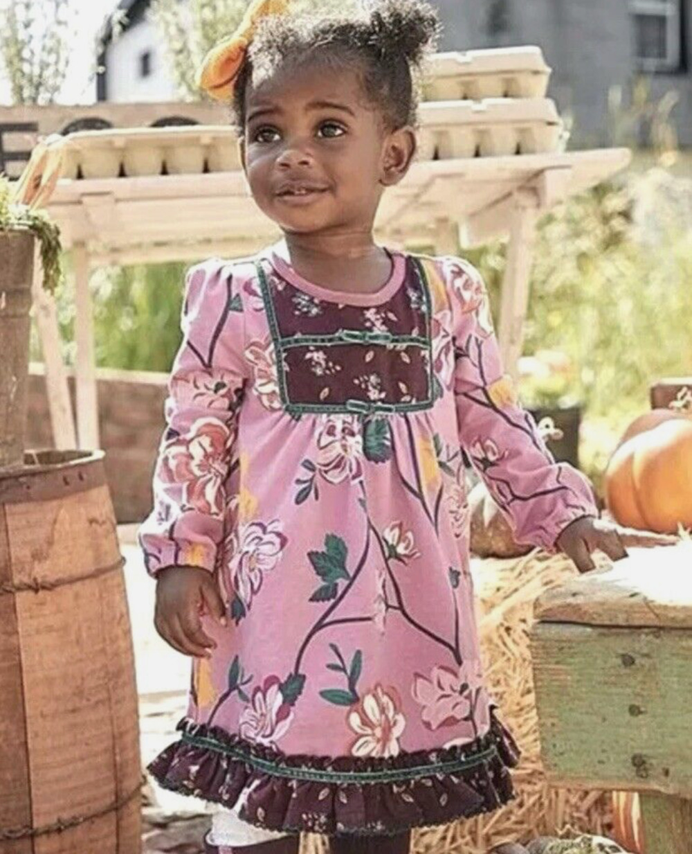 Matilda Jane Candy Corn Dress Girls Size 12 - 18 m Excellent VERY gently used